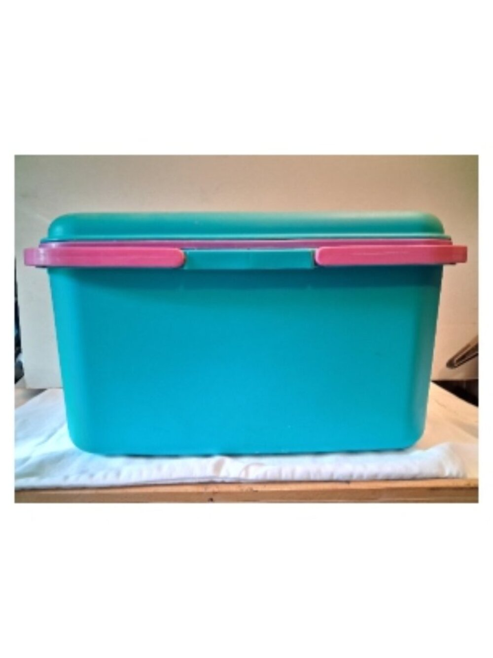 Vintage 1990s Eagle Craftstor Sewing & Craft Storage Organizer Tote.